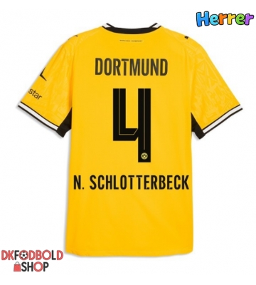 Borussia Dortmund Nico Schlotterbeck #4 Hjemmebanetrøje 2026-27 Kort ærmer Borussia Dortmund Nico Schlotterbeck #4 Hjemmebanetrøje 2026-27 Kort ærmer